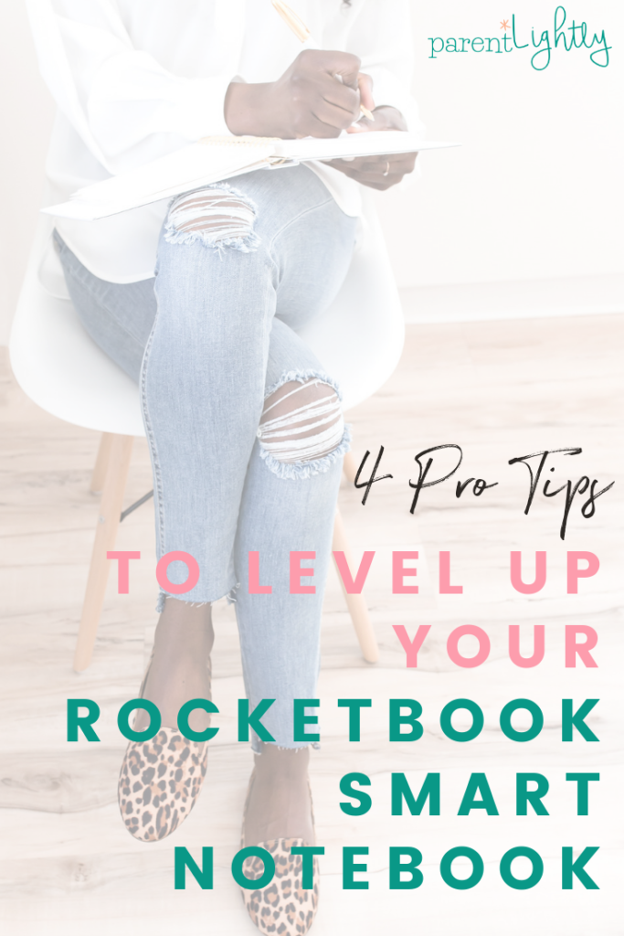 Four ways to level up your Rocketbook Reusable Notebook || Rocketbook Everlast | Rocketbook Ideas | Rocketbook Hacks | Rocketbook Tips | Rocketbook Notebook | #worklife #notes #workingmom