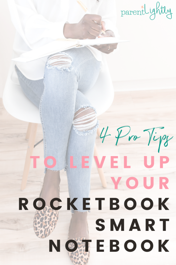 Four ways to level up your Rocketbook Reusable Notebook || Rocketbook Everlast | Rocketbook Ideas | Rocketbook Hacks | Rocketbook Tips | Rocketbook Notebook | #worklife #notes #workingmom