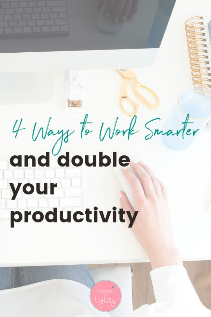 Learn how to time block and use other productivity techniques to double your workday productivity! || Productivity Tips | Working Mom Hacks | Moms Work Life Balance | Productivity Hacks | Career Advice