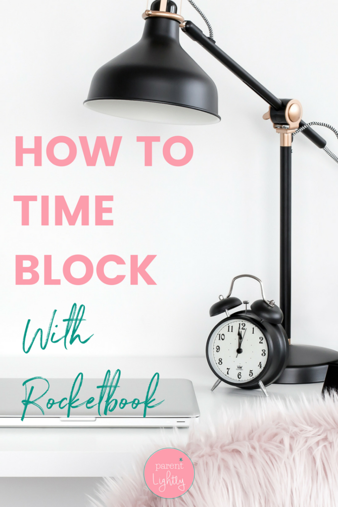 How to Time Block with Rocketbook