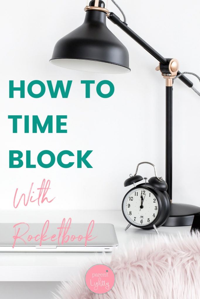 Find out how to time block with Rocketbook and ditch the paper planner forever. || Rocketbook Everlast | Rocketbook Ideas | Rocketbook Hacks | Rocketbook Tips | Rocketbook Notebook | #worklife #notes #workingmom