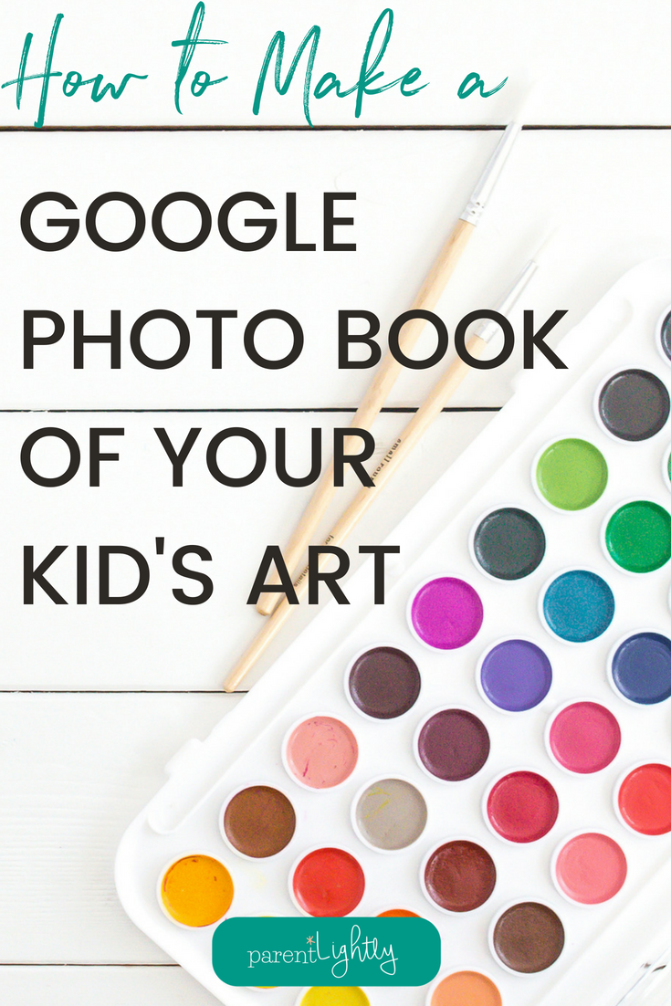 A collection of photos (could work with kids' artwork too) is