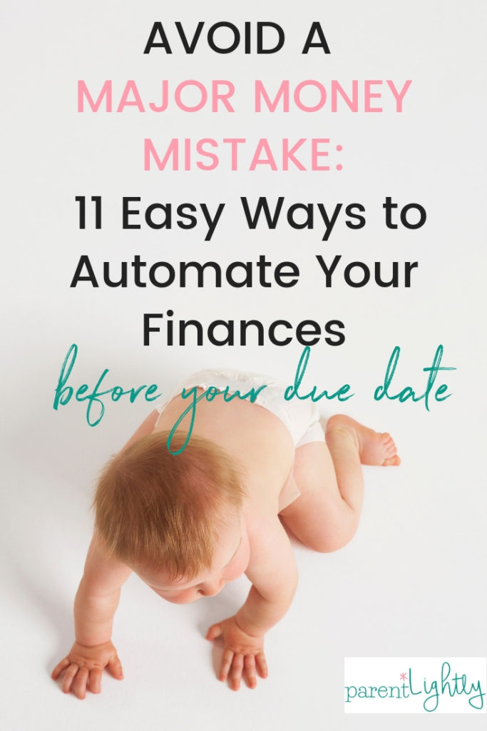 How to prepare for a baby financially || automating finances | money for new parents | money mistakes