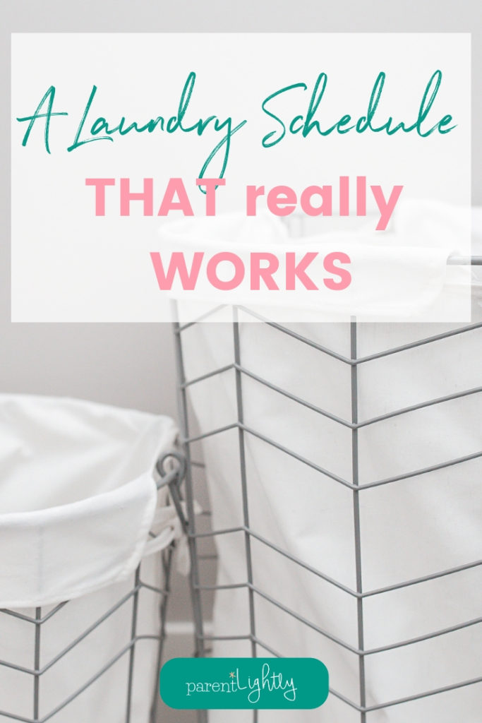 This genius laundry schedule actually works | Laundry Routine Ideas | Working Mom Hacks | Simplifying Home | Laundry Schedule Chart | Laundry Hacks | #laundry | #laundryhacks | #householdmanagement