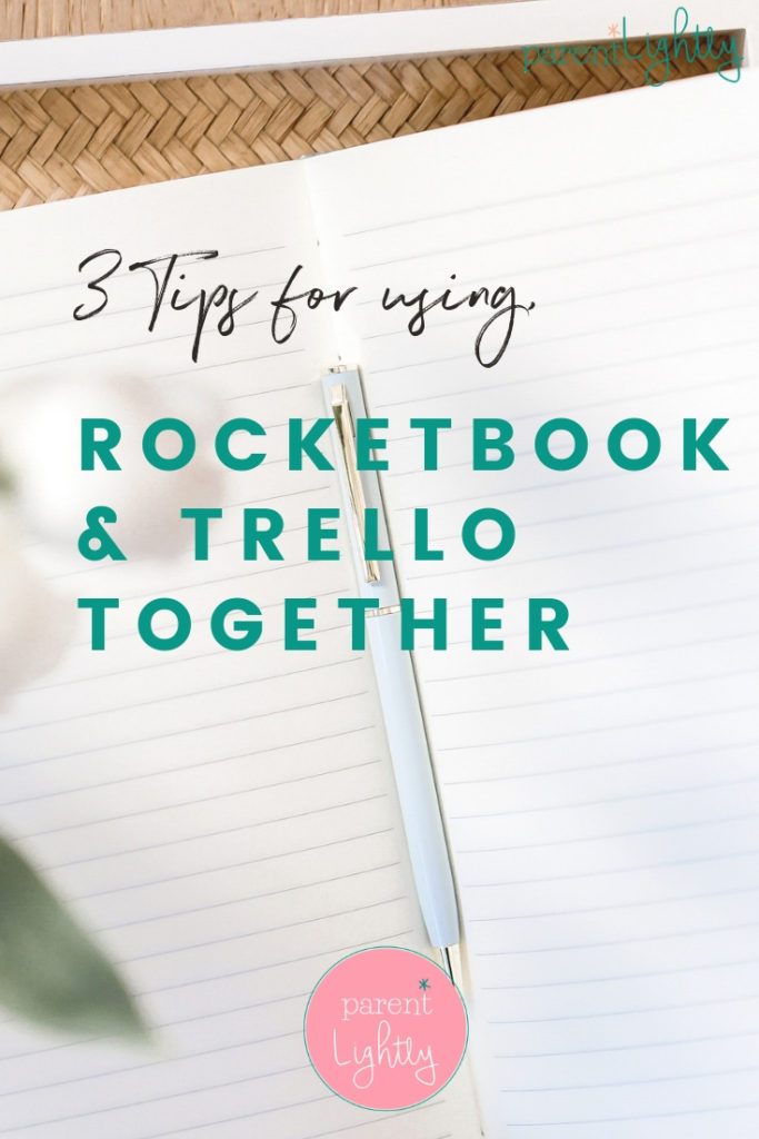 You can now send Rocketbook notes to Trello. Here are three tips to make the most of the Trello-Rocketbook integration! | rocketbook hacks | rocketbook everlast ideas | trello for moms | trello board ideas