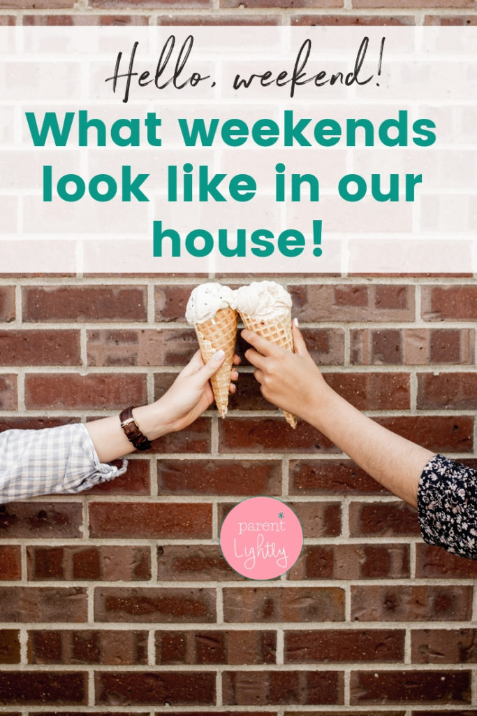 Check out this spring weekend in the life of our family! We save chores for the weekdays and spend the weekend having fun! | Family weekend | Family weekend fun | Weekend activities for kids | Weekend sports | #weekend #family
