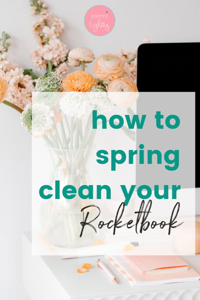 Need to tidy up your Rocketbook and Rocketbook app? Spring clean your smart notebook - and app - to make the best use of your Rocketbook! || Rocketbook Hacks | Rocketbook Ideas | Rocketbook Everlast |