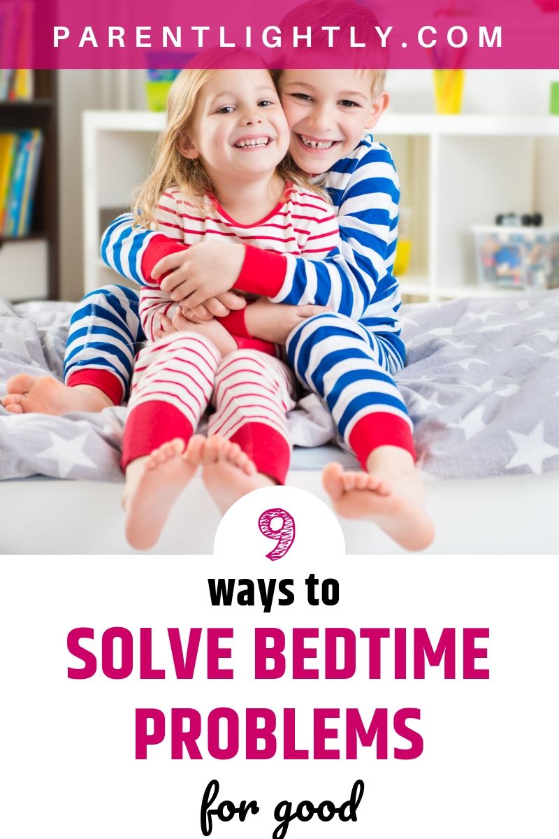 Kid bedtime problem are real and it's hard to keep your cool when the kids won't get in bed or they keeping getting up. These 9 tips helped my kids stay in bed and they'll work for yours too!! | Kids bedtime struggles | Bedtime routine for kids | Sleep hacks for children | Bedtime tips for kids