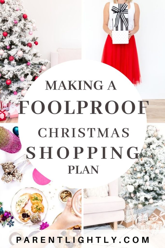 Totally stressed about holiday shopping? Take the stress out of Christmas with a Christmas shopping plan! || holiday shopping planner | Christmas shopping planner | holiday organizer | Christmas shopping tracker | Christmas shopping list template